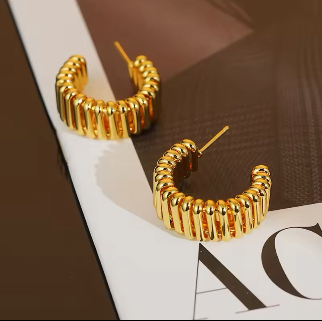 ALCOTT HOOP EARRINGS