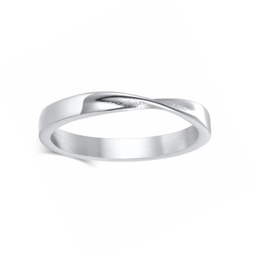 TWIST RING silver