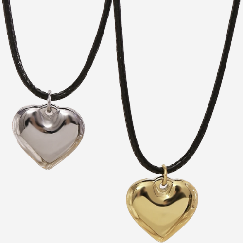 GIA HEART NECKLACE