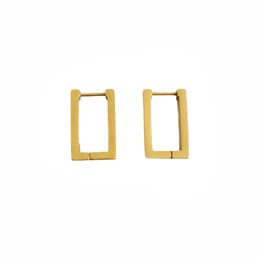 SQUARES HOOP EARRINGS